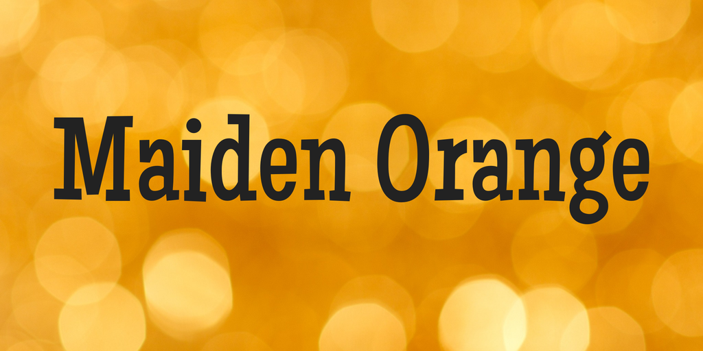 Maiden Orange