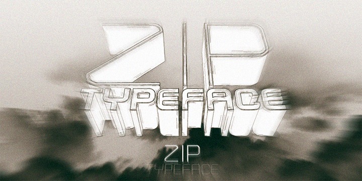 Zip Typeface