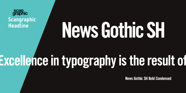 News Gothic SH