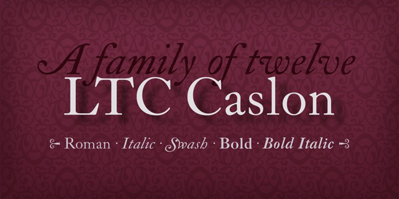 LTC Caslon Pro