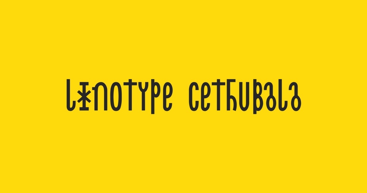 Linotype Cethubala