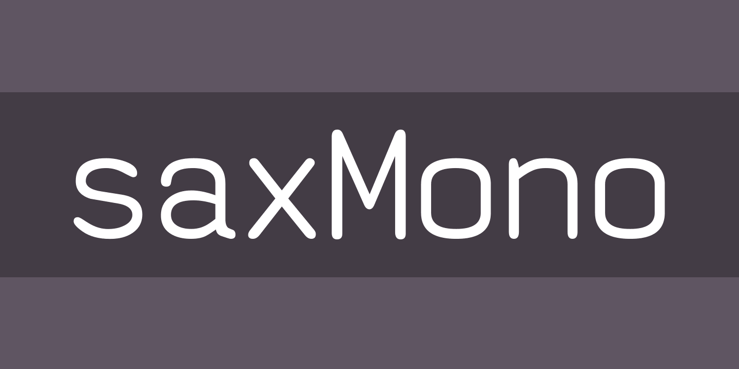 saxMono