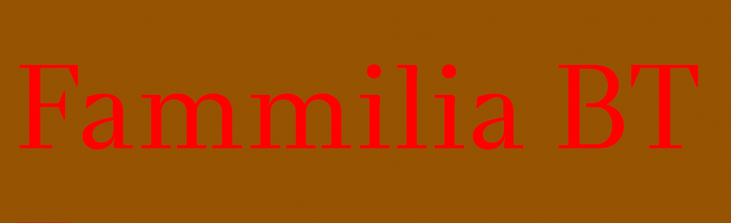 Fammilia BT