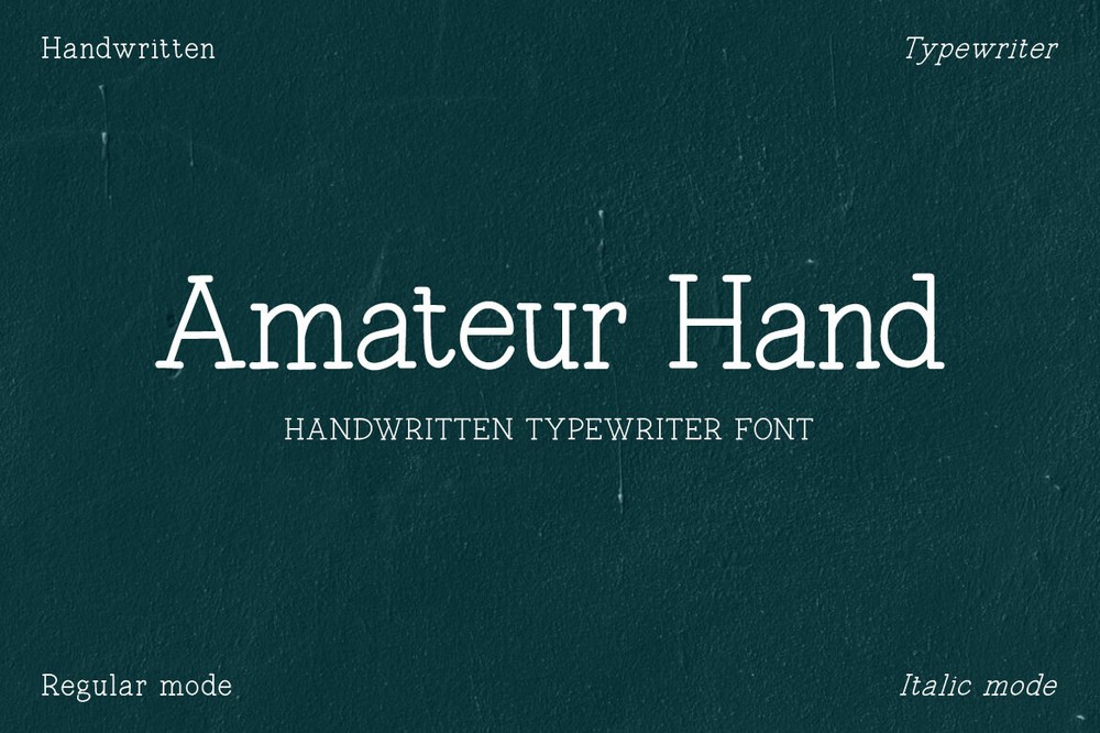 Amateur Hand